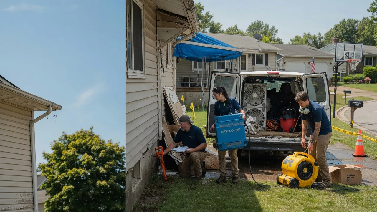 Ceiling Leak Cleanup in Brunsville, IA near me